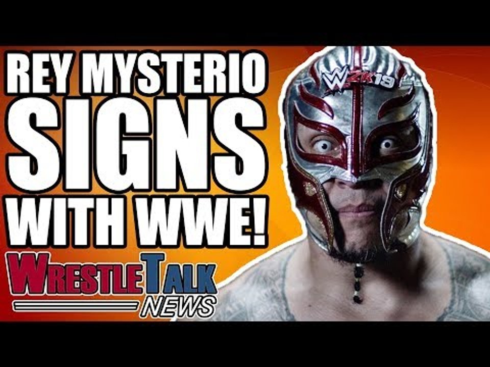 Rey Mysterio SIGNS WWE RETURN! Pentagon Jr To WWE Rumor Killer! | WrestleTalk News Sept. 2018