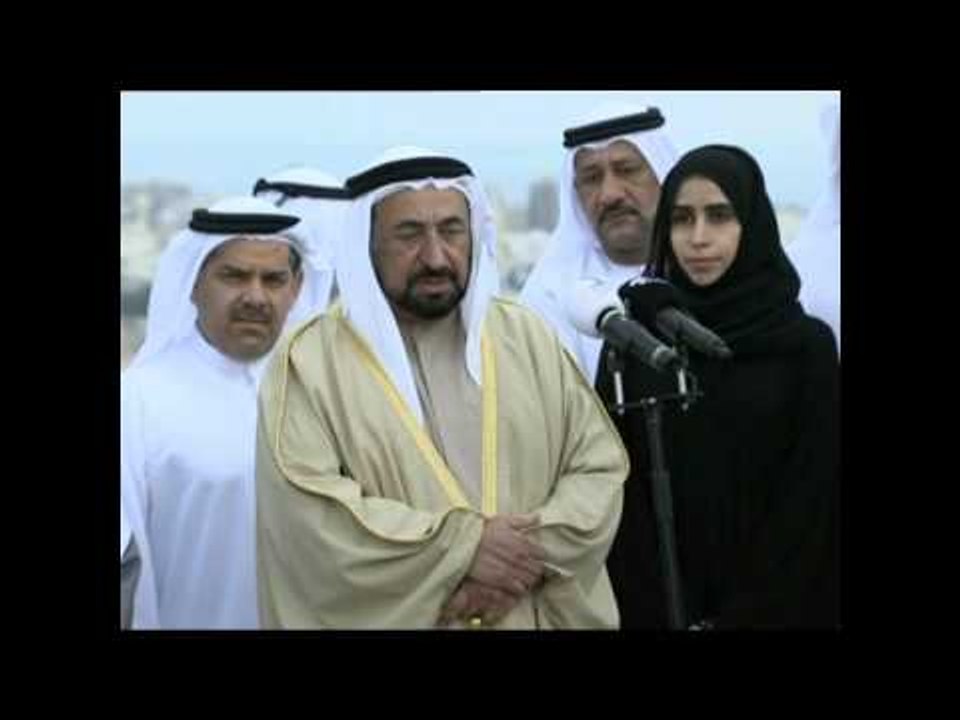 كلمة صاحب السمو حاكم الشارقة عند وضع حجر الأساس للنصب التذكاري في مدينة خورفكان