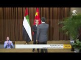 أخبار الدار : عبدالله بن زايد يلتقي وزير الخارجية الصيني .