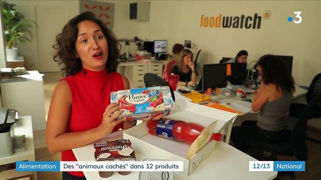Alimentation : des animaux cachés dans une douzaine de produits