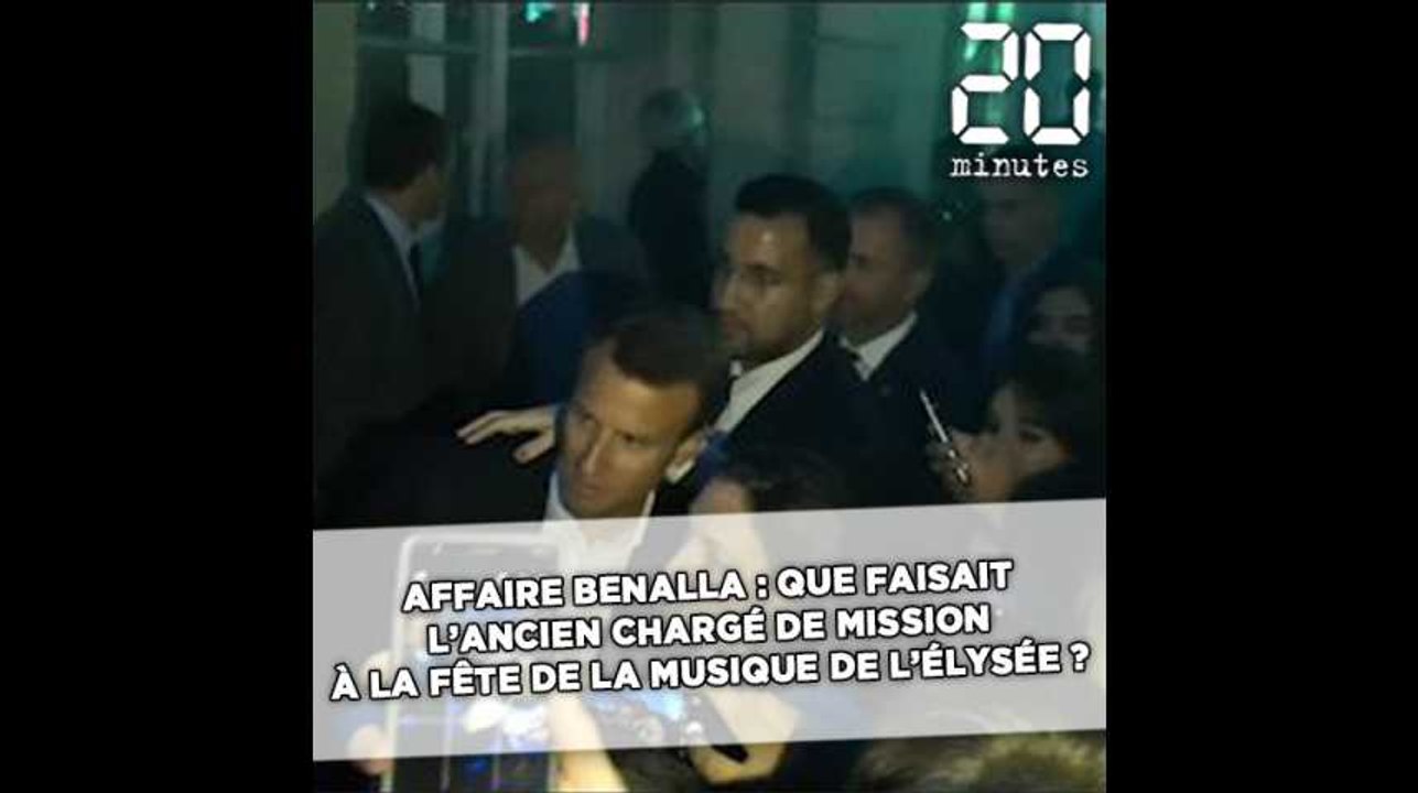 Affaire Benalla: Que faisait l'ancien chargé de mission à la fête de la musique à l'Elysée?