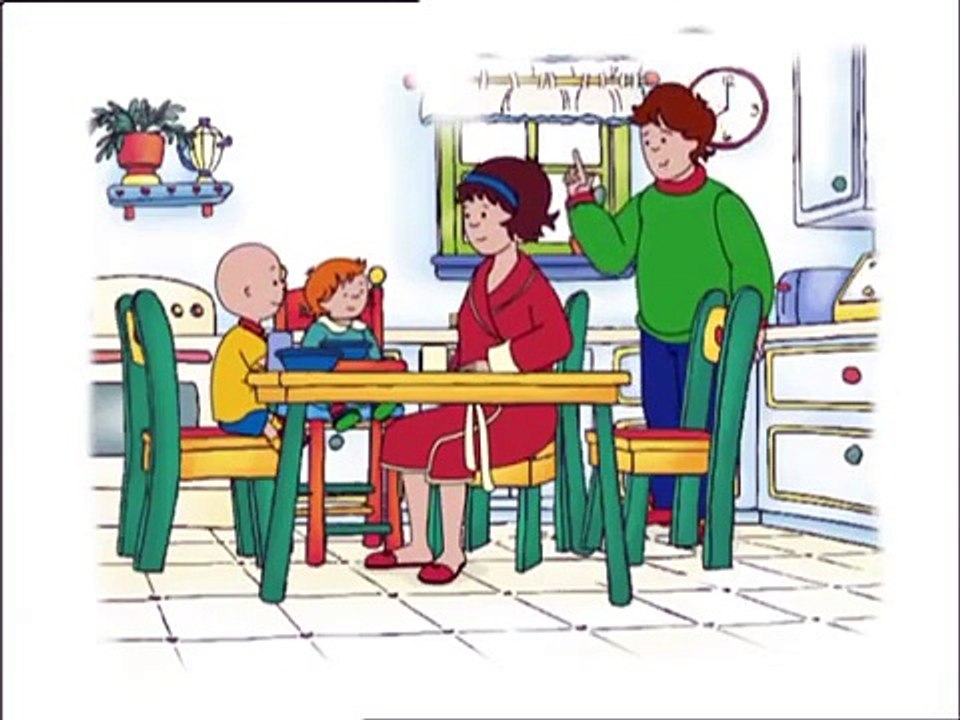 Caillou Folge 108 April, Caillous erster Flug