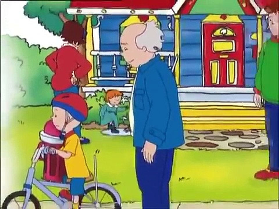 Caillou Folge 111 Nie wieder Stützräder, Caillou und Rosies Puppe