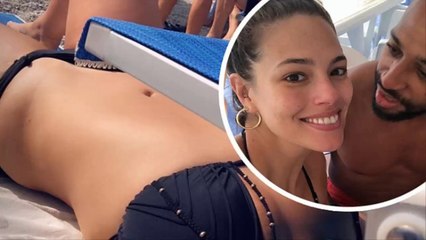 Ashley Graham Holiday With Her husband