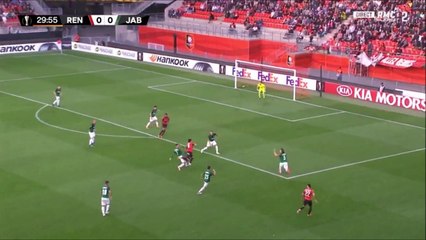 Ismael Sarr cracking goal vs Jablonec (1-0)