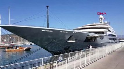 Muğla Rus İş Adamının Süper Lüks Yatı, 670 Ton Yakıt Aldı
