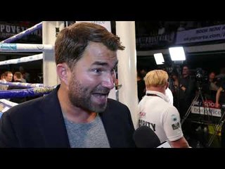 EDDIE HEARN lists possible FUTURE BOX OFFICE PPVs including Lomachenko vs Campbell