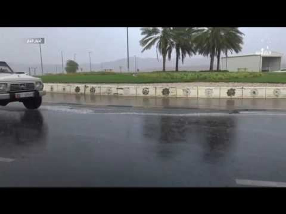 هطول أمطار الروايح على مناطق في الشارقة و أبوظبي .