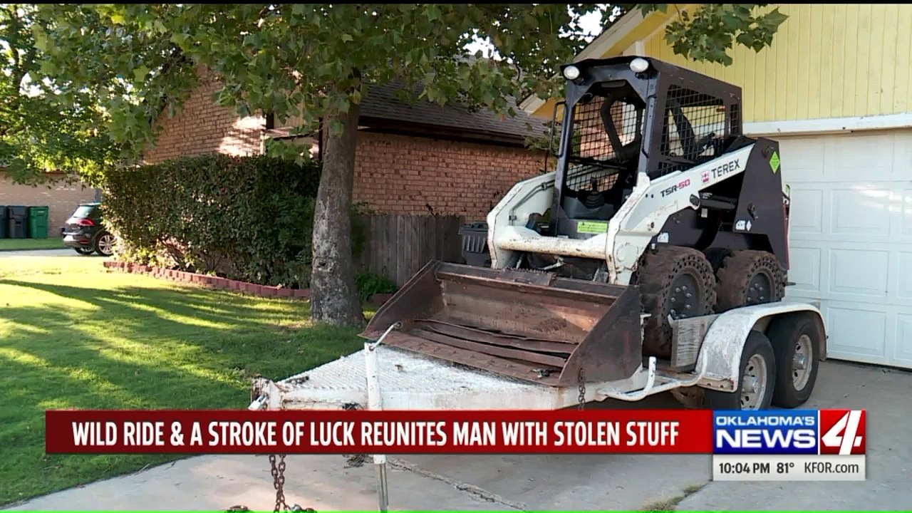 Man Spots His Stolen Trailer on Interstate, Chases Down Driver