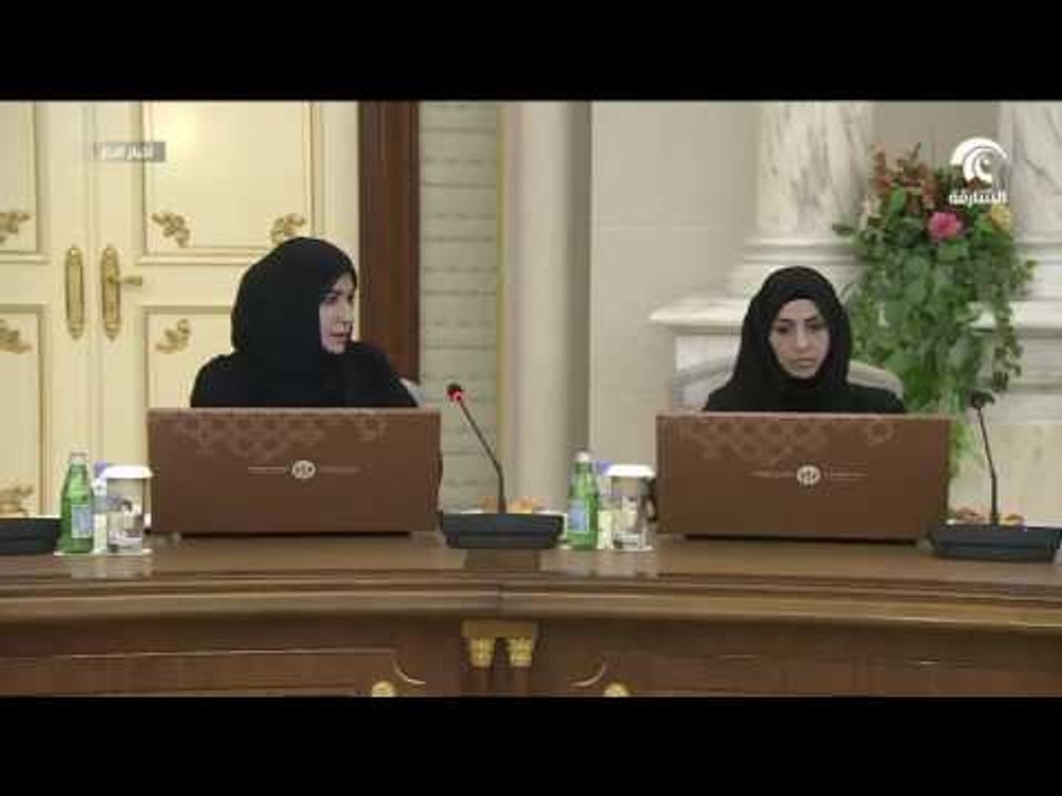 تنفيذي الشارقة يستعرض عدداً من المواضيع التي تتعلق بشؤون الإمارة  .