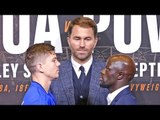 LUKE CAMPBELL vs YVAN MENDY FACE OFF | Joshua vs Povetkin Undercard