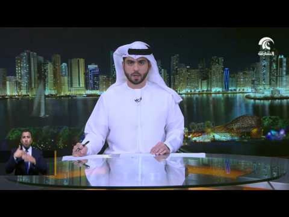 أخبار الدار : حاكم رأس الخيمة يطلع على خطط و استراتيجية الدفاع المدني بالدولة .