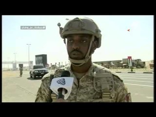 لقاء مع أحد جنودنا البواسل العائدين إلى أرض الوطن.