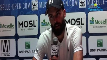 ATP - Metz 2018 - Benoit Paire la Coupe Davis en tête : "Physiquement, je suis en bout de piste"