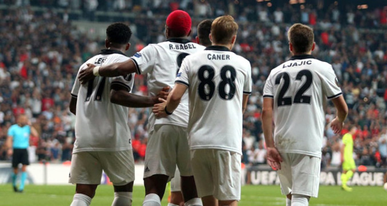 Beşiktaş, UEFA Avrupa Liginde Sarpsborg'u 3-1 Yendi