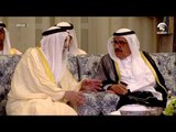 محمد بن راشد ومحمد بن زايد يستقبلان حكام الإمارات في قصر المشرف