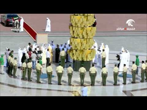 حاكم الشارقة يدشن رسمياً ساحة ونصب الشهداء بالشارقة