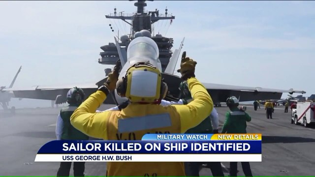 Sailor Killed by Propeller on USS George H.W. Bush