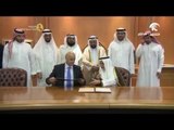 حاكم الشارقة يشهد اتفاقية تأسيس كرسي أستاذية باسم شركة الإمارات للمدن الصناعية