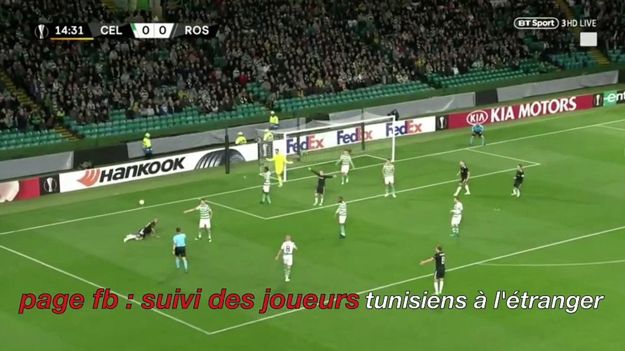 Le penalty non sifflé sur Issam Jebali vs le Celtic