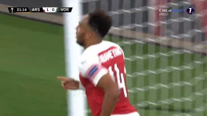 Aubameyang Goal HD - Arsenal 1-0 Vorskla 20.09.2018 HD