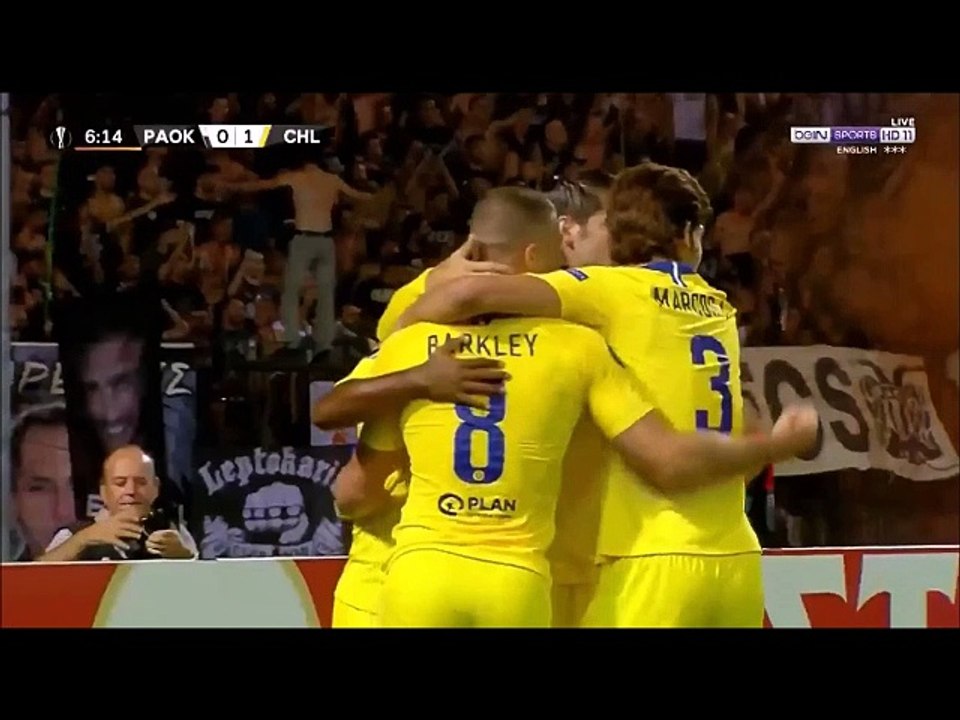 ΠΑΟΚ 0-1 Τσέλσι - Πλήρη Στιγμιότυπα 20.09.2018