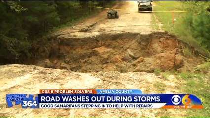 Neighbors 'Overwhelmed' After Strangers Volunteer to Fix Washed Out Road