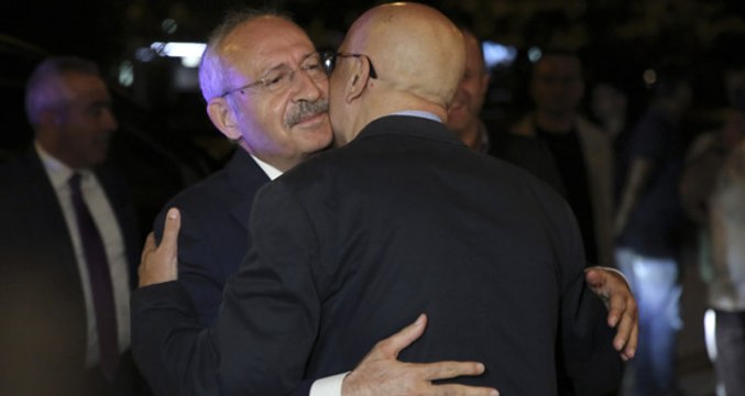 CHP Lideri Kemal Kılıçdaroğlu, Enis Berberoğlu ile Bir Araya Geldi