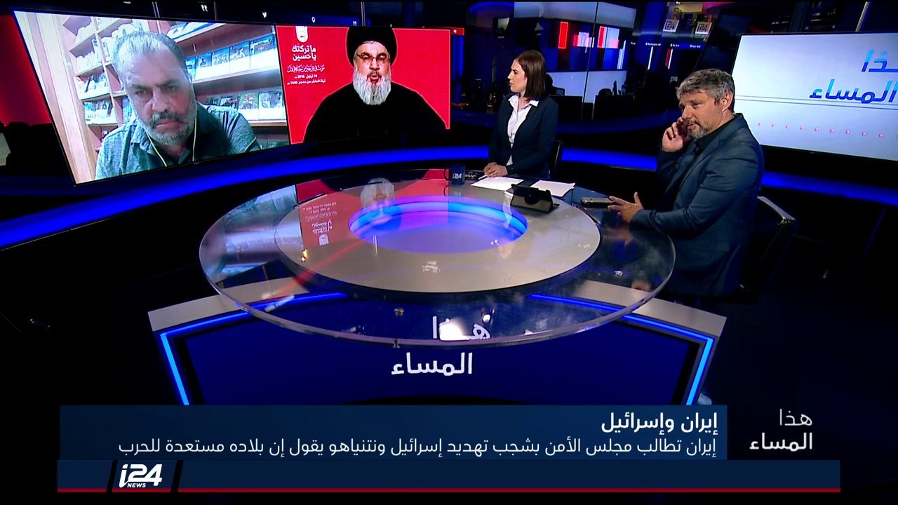 شاهد: سجال ساخن بين كاتب لبناني ومحلل اسرائيلي وتهديدات متبادلة على الهواء مباشرة