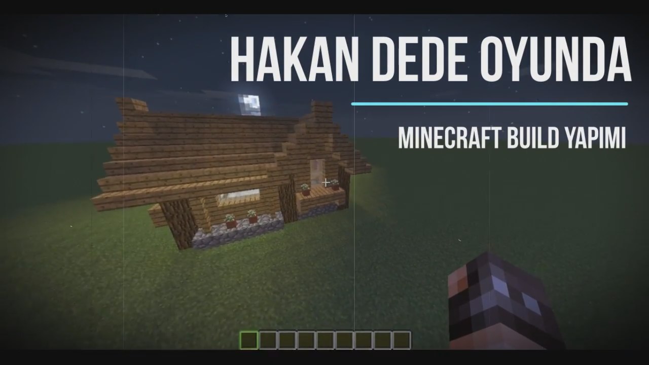Minecraft:  How To Build A House Tutorial (#1) - Minecrat Nasıl Yapılır - Ev Yapımı