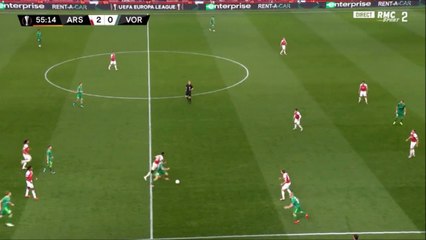 Pierre-Emerick Aubameyang second goal vs Vorskla Poltava (3-0)