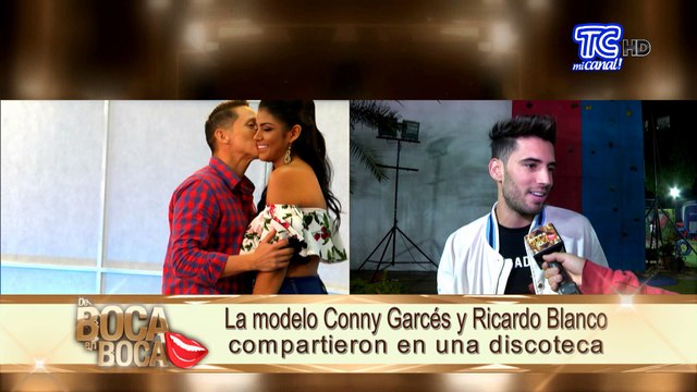 Conny Garcés y Ricardo Blanco ¿Amigos o algo más?