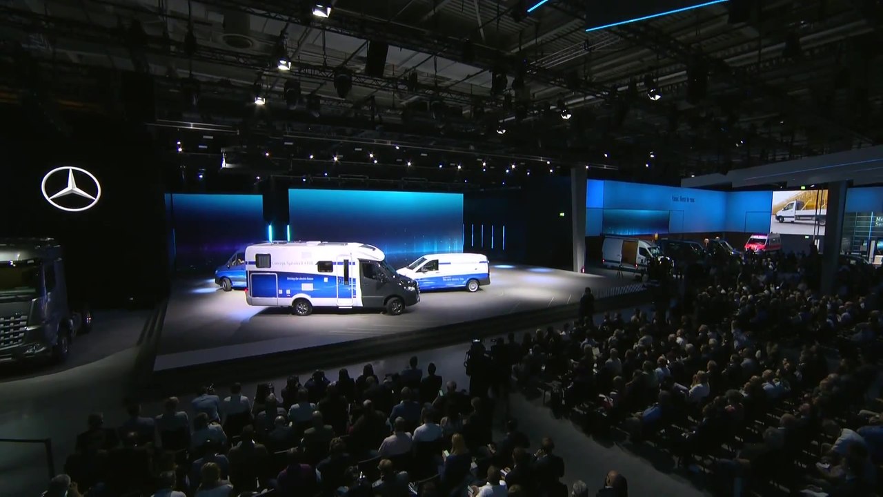 Mercedes-Benz Autonomous Vans auf der IAA Nutzfahrzeuge 2018