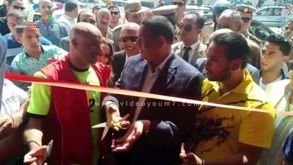 محافظ البحيرة يفتتح النادى الرياضى لمتحدى الإعاقة