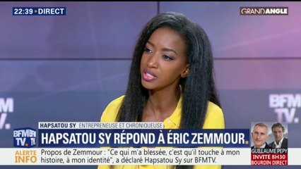 "Je ne suis pas pour le silence face à la bêtise", témoigne Hapsatou Sy