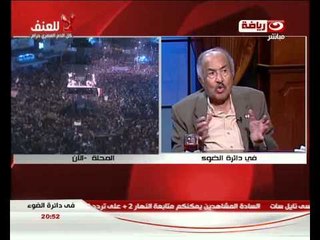 فى دائرة الضوء : الفنان حمدى احمد و الحديث عن الوضع فى الشارع