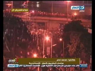 أخر النهار : إشتباكات عنيفة بالإسكندرية بكل انواع الأسلحة