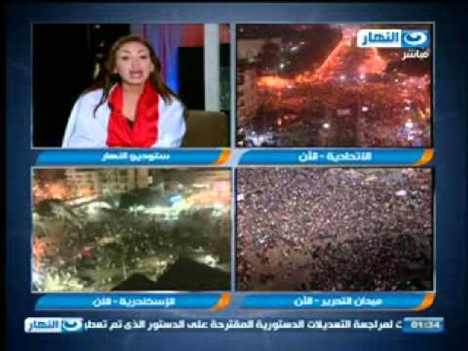 صبايا الخير: الثورة ليست ضد الاخوان او ضد الاسلامين انما الثورة ضد نظام اخفق فى ادارة البلاد