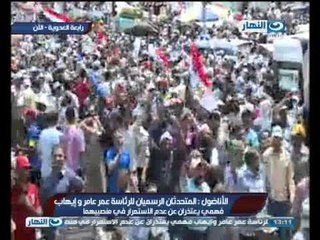 مصر تتحدث عن نفسها - تعليق على مشهد من رابعة العدوية لتدريب المتظاهرين