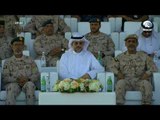 ولي عهد الشارقة يشهد العرض العسكري حصن الاتحاد 2