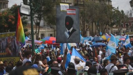 "Fuera Jimmy", el grito de miles de guatemaltecos