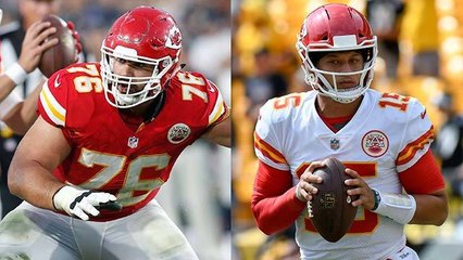 Laurent Duvernay-Tardif didn't know Patrick Mahomes had a baseball background