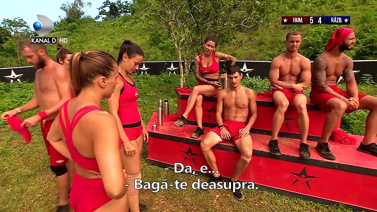 Exatlon romania (19.09.2018) - tensiuni mari intre razboinici si faimosi! ce au facut faimosii?