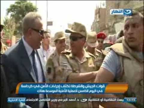 اخبار النهار - قوات الجيش والشرطة تكثف اجراءات الامن في كرداسة لليوم الخامس