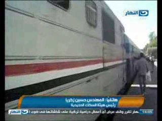 رئيس السكك الحديدية:القطارات شغالة فى الجمهورية عدا مداخل ومخارج القاهرة ولا نعلم متى ستعود كلياً