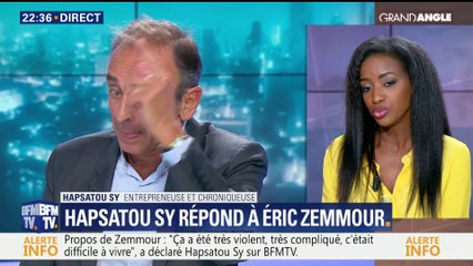 Propos de Zemmour: "Nous regardons sous quelle forme je vais porter plainte", Hapsatou Sy