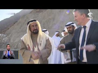 حاكم الشارقة يتفقد مشاريع حيوية ويطمئن على أحوال المواطنين