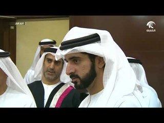 حمدان بن محمد يزور محكمة الأحوال الشخصية.