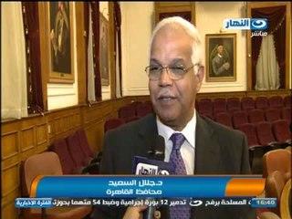 اخبار النهار : ردم ترام مصطفى النحاس واستغلاله مؤقتاً لأتوبيسات النقل العام