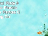 Round Plastic Plate Clear Round Plate  9 Plate  Clear  Plastic  Disposable  Parties